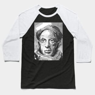 Picasso Black and White Baseball T-Shirt
